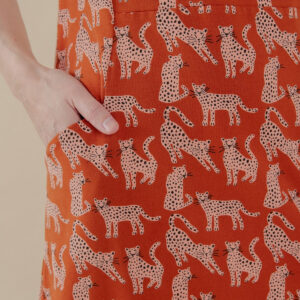 Evanston Dress - Leopard Sienna - Image 3