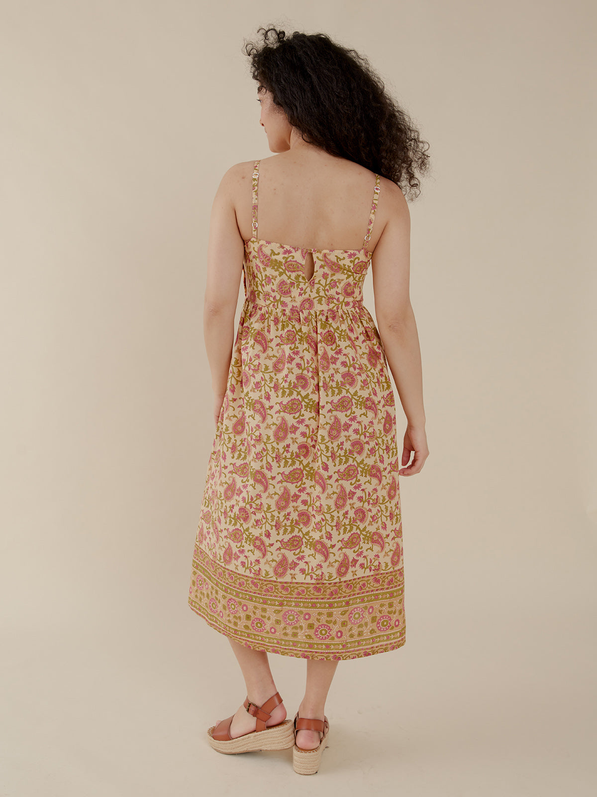 Sofia Midi Dress - Floral Paisley - Image 4