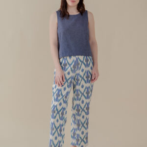 Tabitha Pant - Seashore Ikat - Image 3