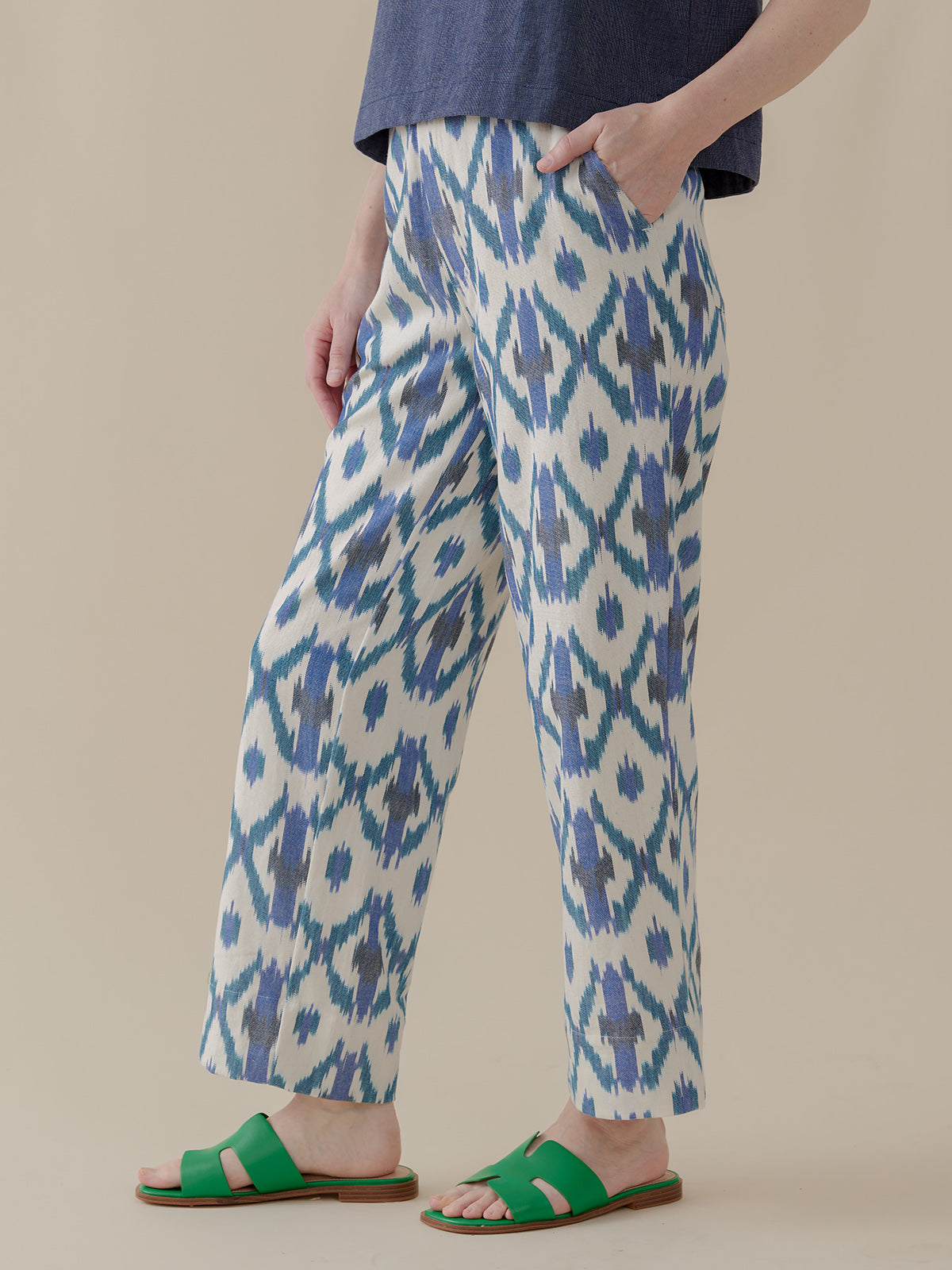 Tabitha Pant - Seashore Ikat - Image 2