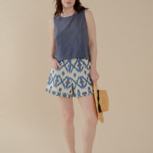 Serena Short - Seashore Ikat - Image 1