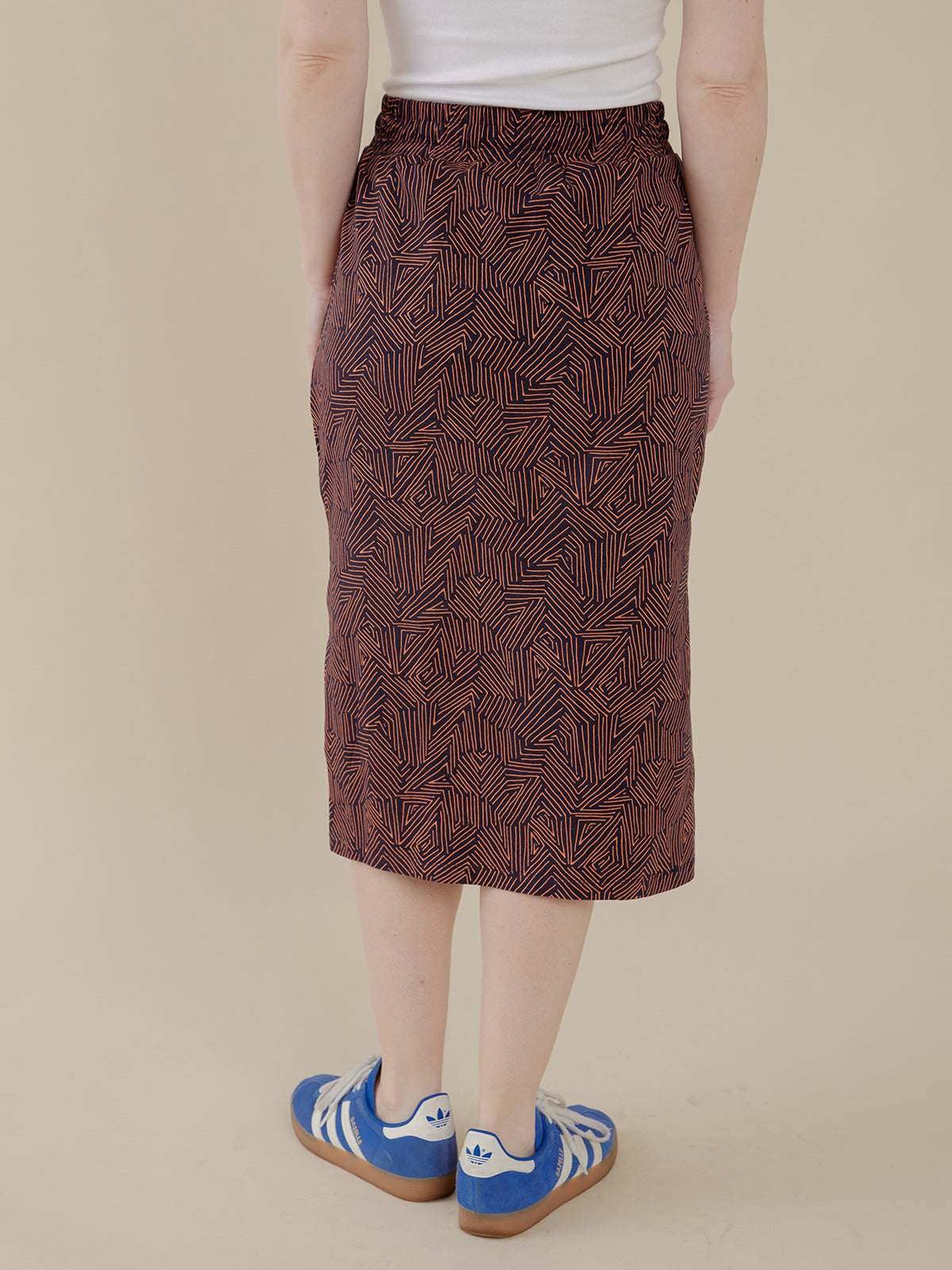 Isla Skirt - Tree Rings Blue - Image 6