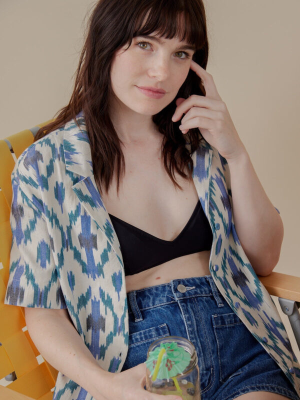 Camp Shirt - Seashore Ikat - Image 2