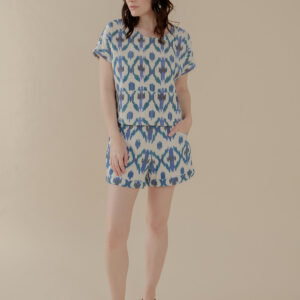 Dana Top - Seashore Ikat - Image 2