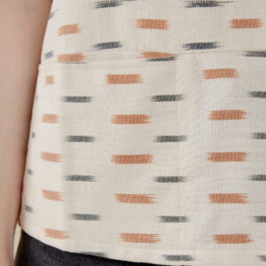 Dana Top - Ivory Ikat - Image 5