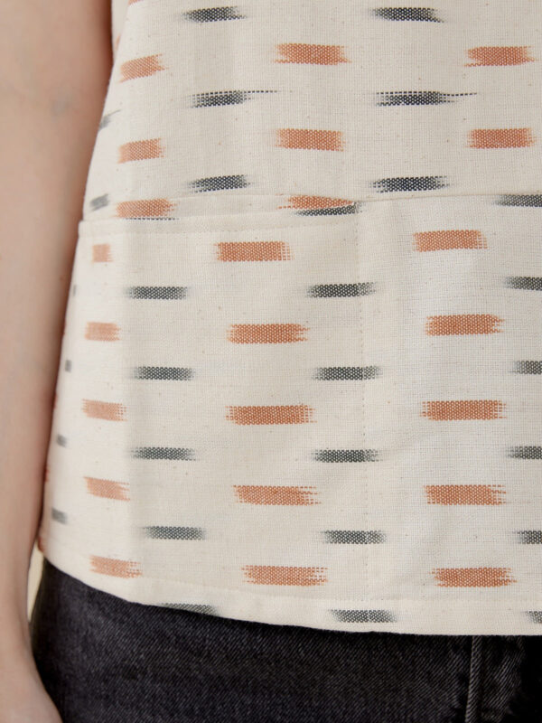 Dana Top - Ivory Ikat - Image 5