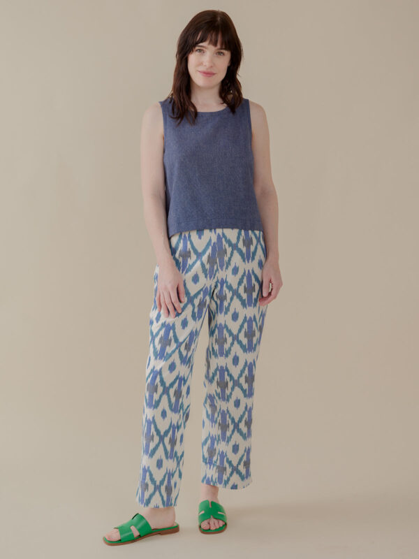 Neko Tank - Blue Chambray - Image 3