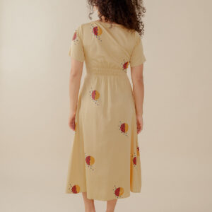 Artsy Traveler Midi Dress - Honeycomb - Image 3