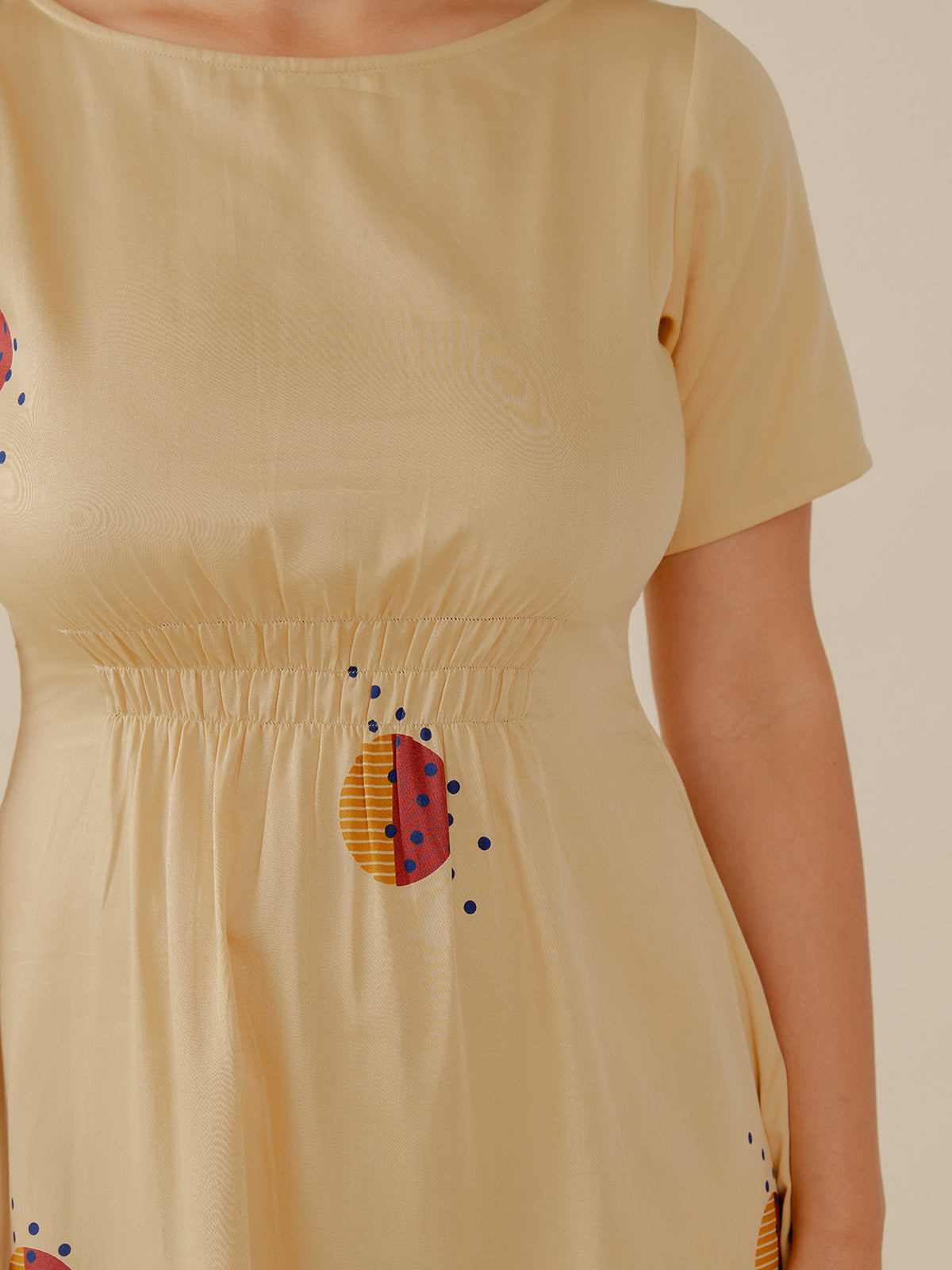 Artsy Traveler Midi Dress - Honeycomb - Image 4