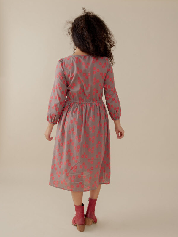 Mia Dress - Fuchsia Floral - Image 4