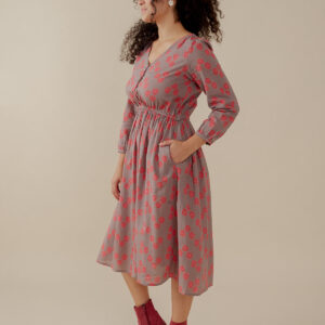 Mia Dress - Fuchsia Floral - Image 5