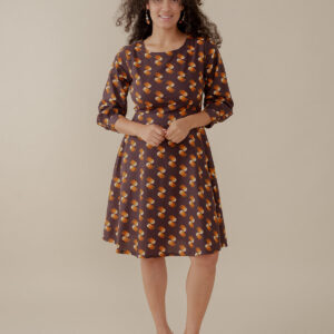 Marseille Long Sleeve Dress - Desert Shapes - Image 3