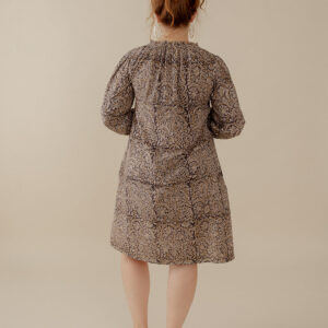 Yashvi Long Sleeve Dress - Midnight - Image 5