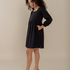 Nico Mini Dress - Black - Image 3