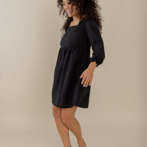 Nico Mini Dress - Black - Image 4