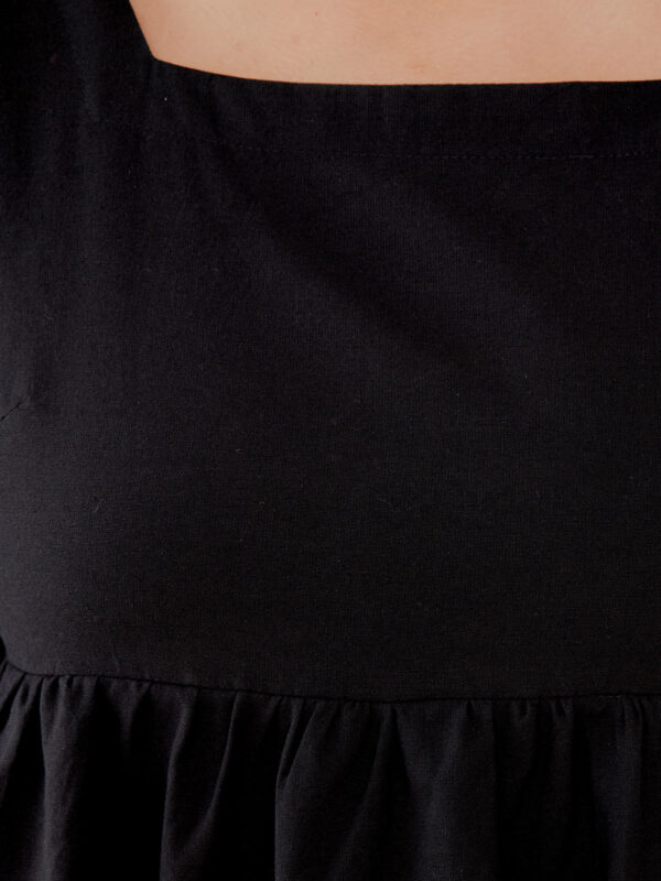 Nico Mini Dress - Black - Image 5