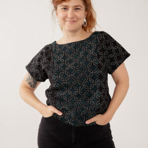 Cara Top - Ikigai Black - Image 1