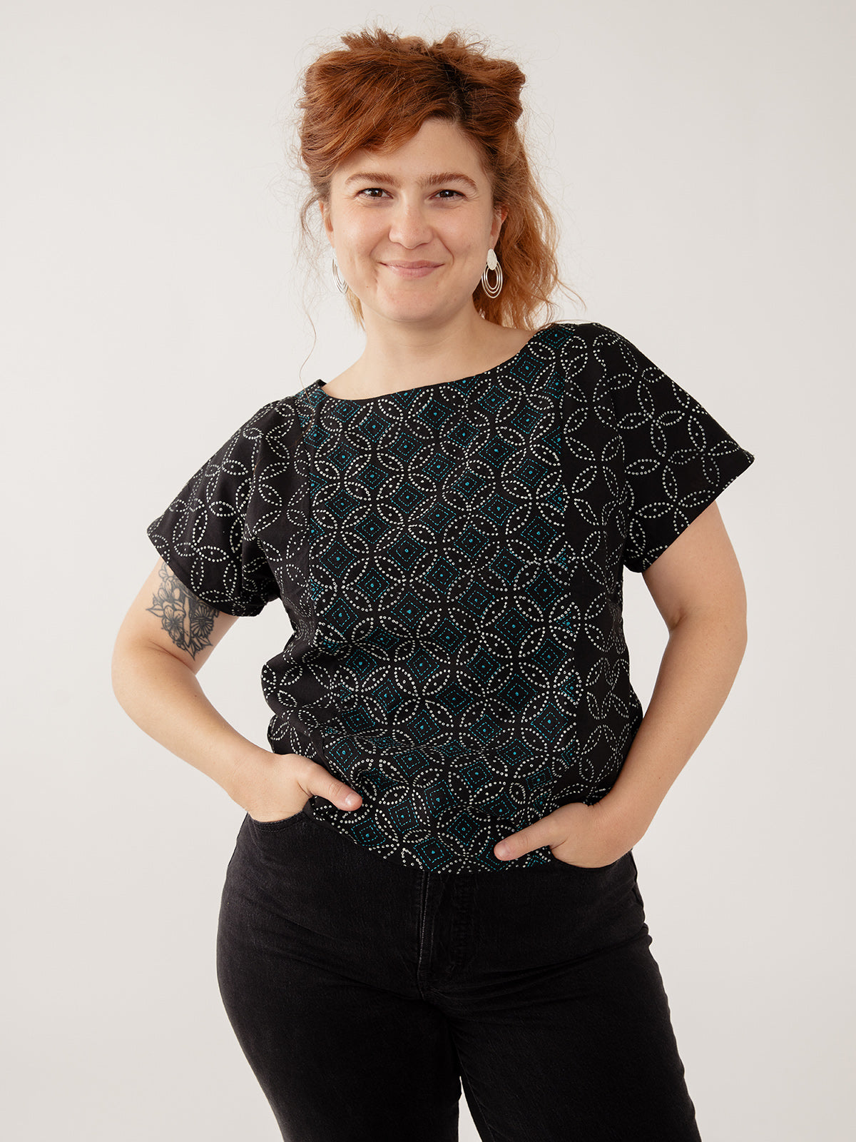 Cara Top - Ikigai Black - Image 1