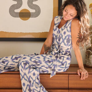 Jana Jumpsuit - Seashore Ikat - Image 3